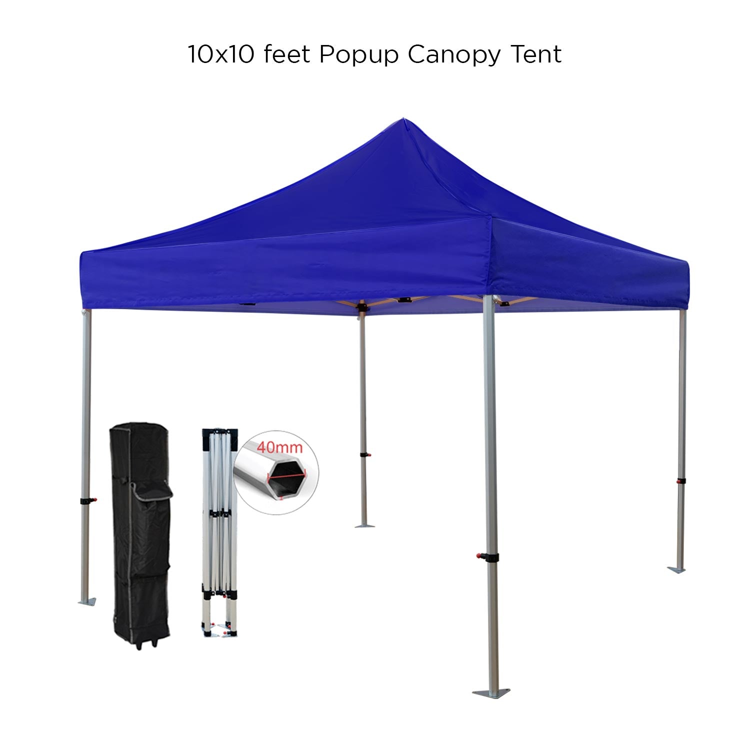 canopy tent dimensions Blue Popup Canopy Tent| Advertising Tents – Banners Prime