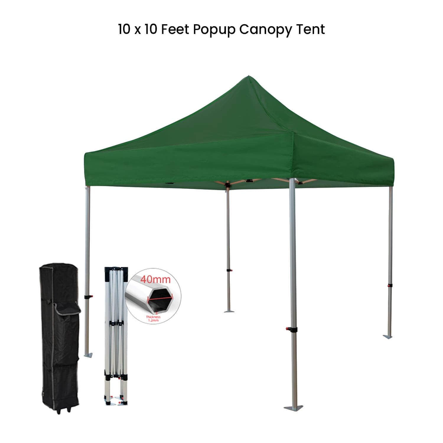 green pop up tent Green Popup Canopy Tents