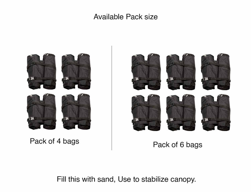 Canopy Weight (sand) Bags image 1
