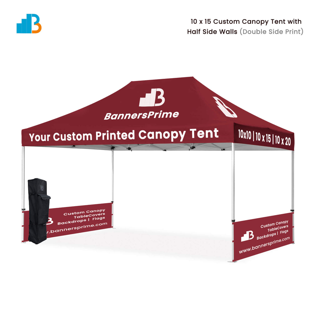 10 x 15 Ft Custom Popup Canopy Tent