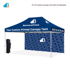 10 x 15 Ft Custom Popup Canopy Tent