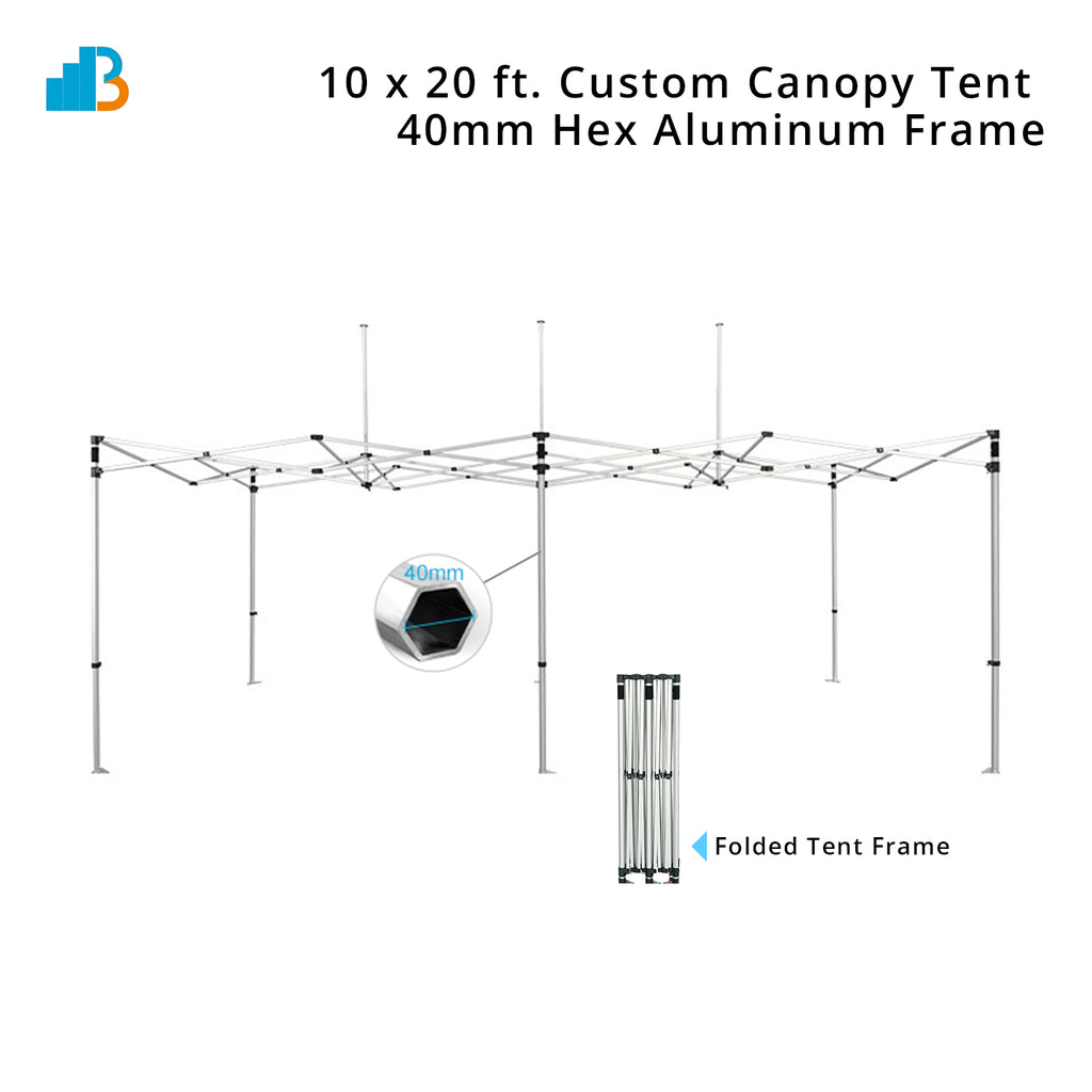 10 x 20 ft Canopy Aluminum frame base