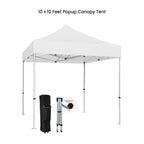 White Popup Canopy Tent image 0
