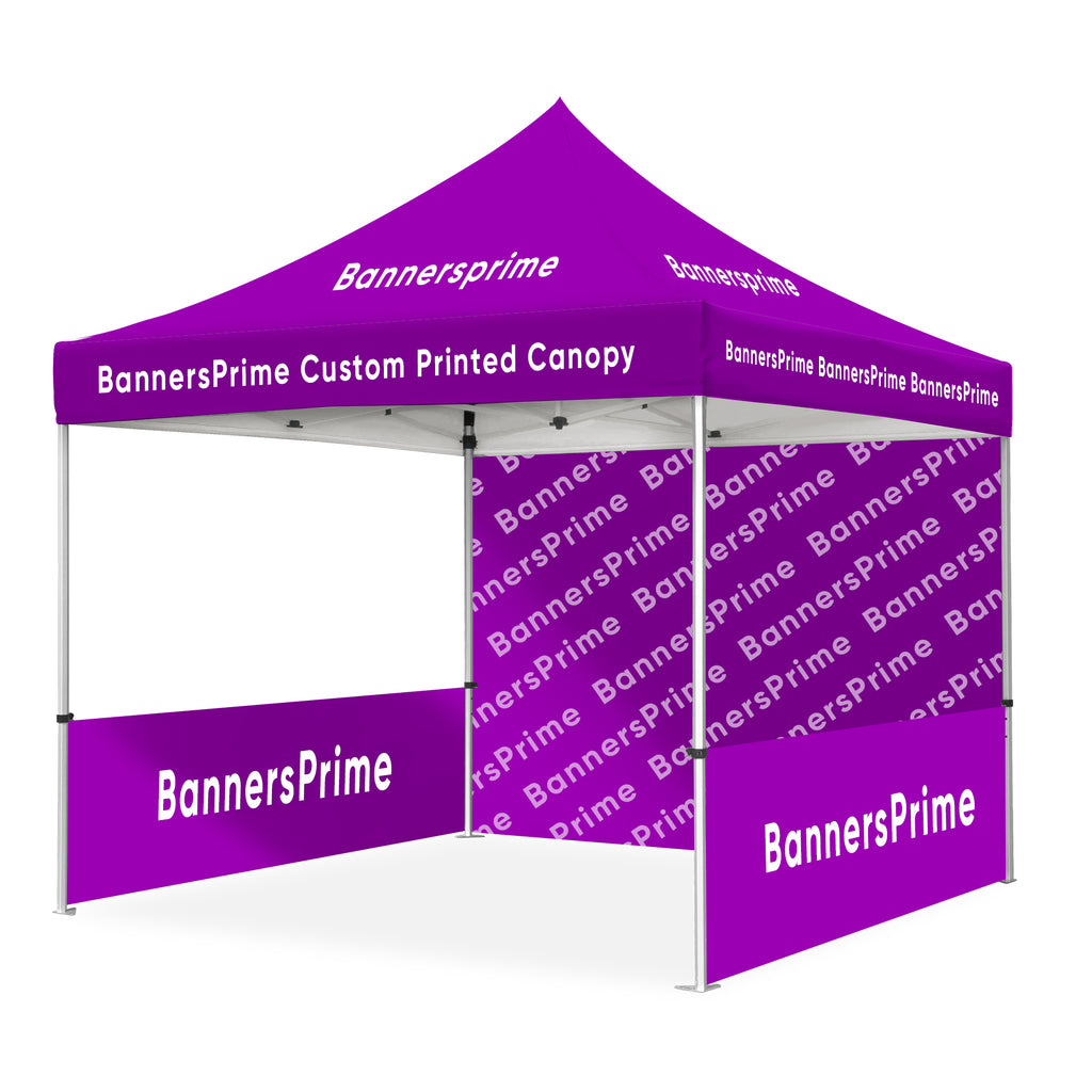 10x10 Custom Pop Up Canopy Tent with Logo