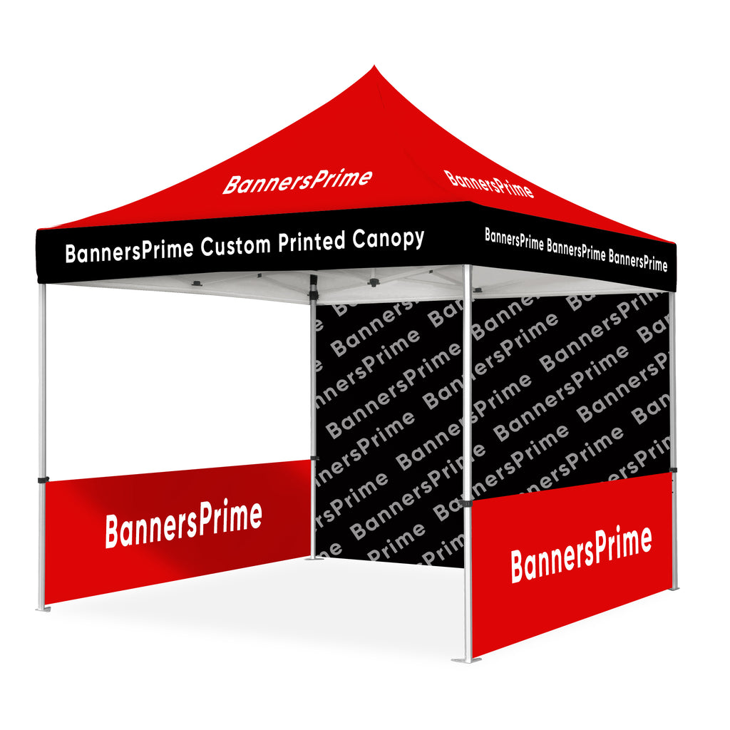 10x10 Custom Branded Canopy Tent For Outdoor Exhibitions And Vendor Use