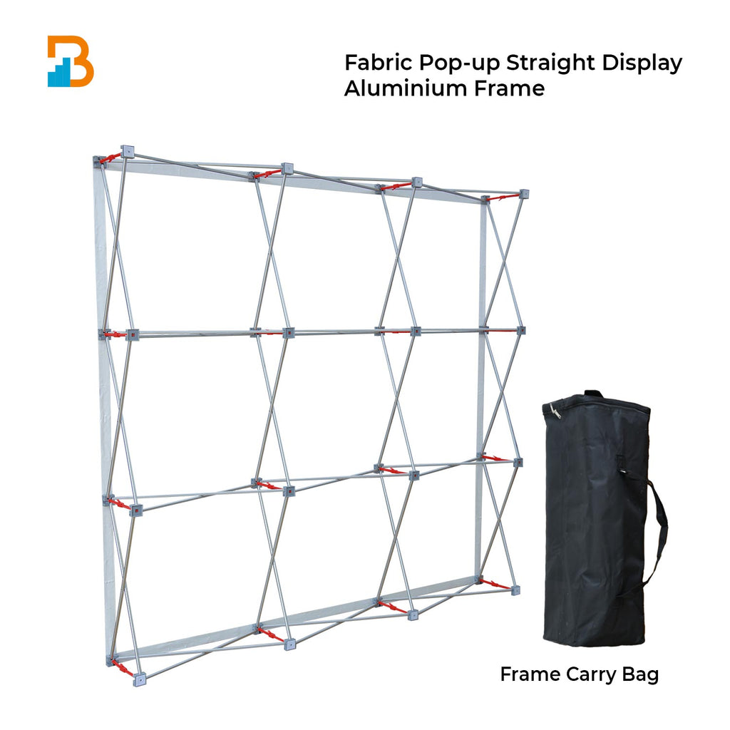 8 x 8 ft Fabric Pop-up display Frame