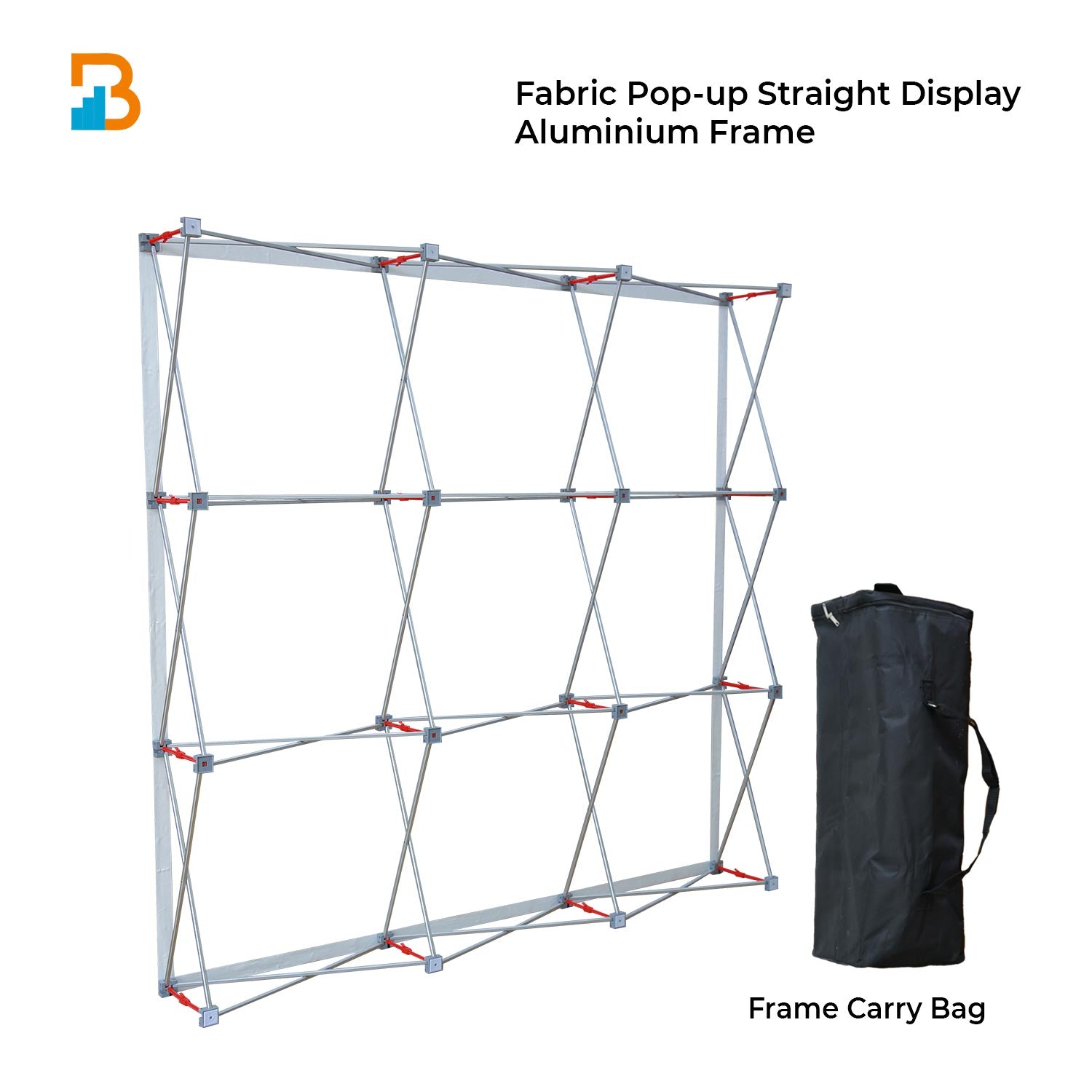 8 x 8 ft Fabric Pop-up display Frame