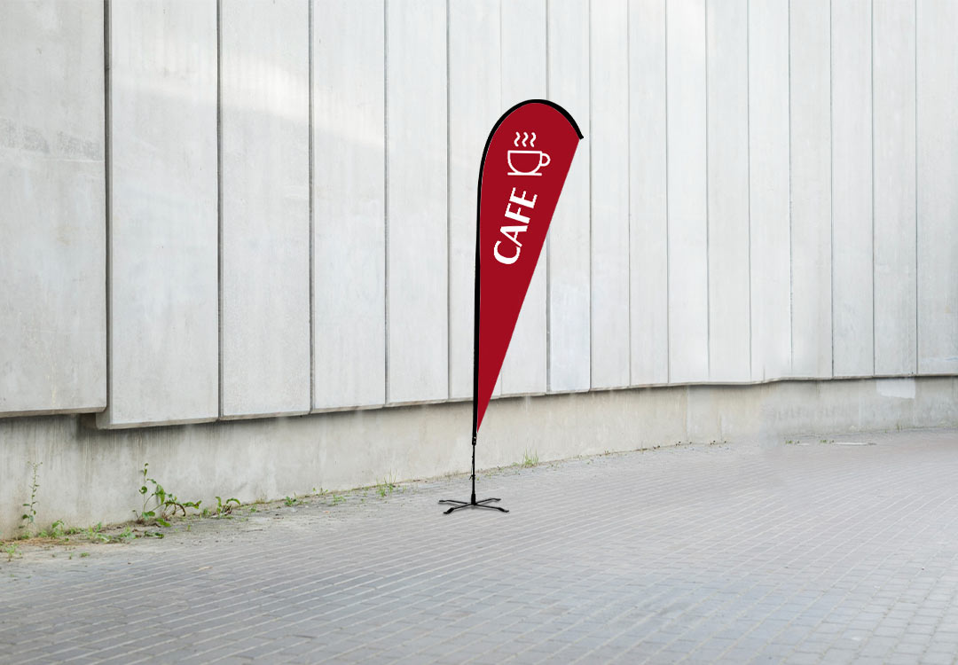 Teardrop Flag image 1